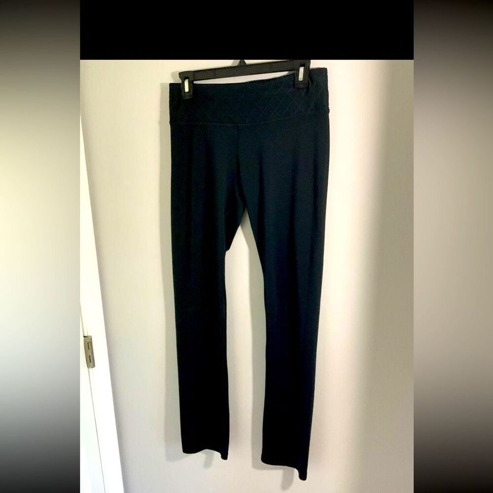90 Degree by Reflex Womens Black Yoga Leggings Small